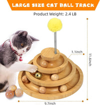 Cat Ball Track Toy, Kitty Toys Roller - Large - Standard - image 3