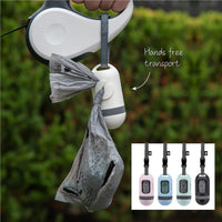 SVD.PET Dog Poop Bag Dispenser, Waste Bag Retractable, Black – Essentials for Dogs - 1-Pack -Columbia Blue - image 4