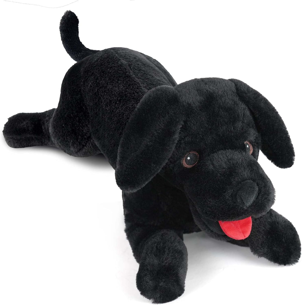 LotFancy Dog Stuffed Animals Plush - Black / 21 inch