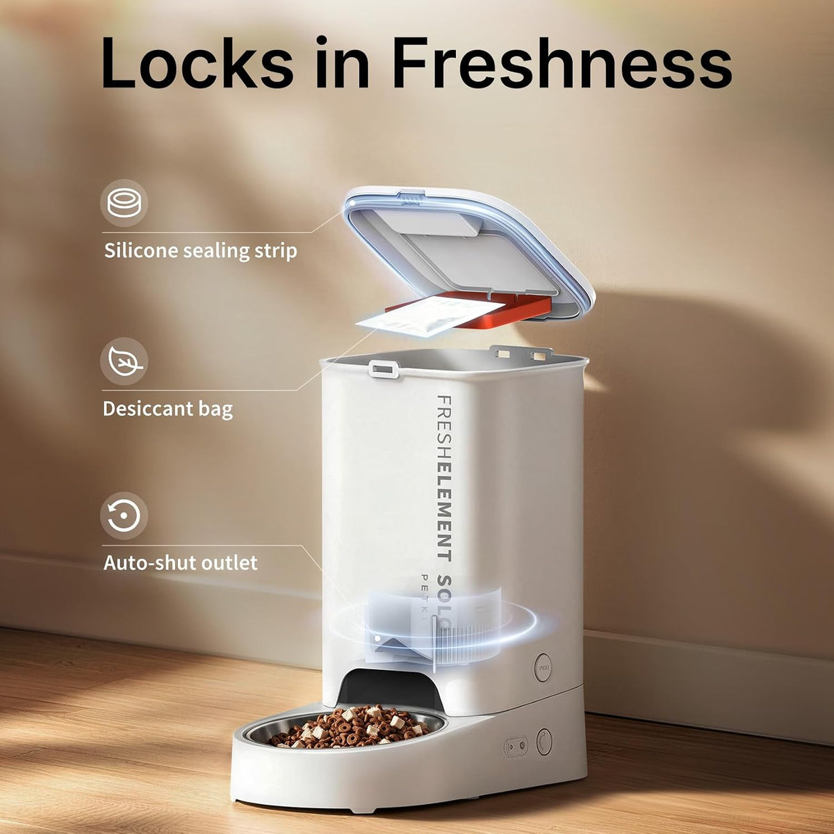 PETKIT Automatic Cat Feeder - White - image 4