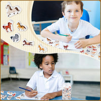 Chivao mini dog erasers for kids, 72 rubber erasers in poodle, pug, corgi and dachshund styles - view 7