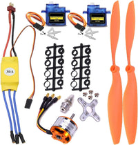 A2212 1400KV RC Brushless Motor 30A ESC Motor SG90 Micro Servo 8060