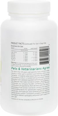 InClover Connectin Natural Hip & Joint Supplement for Dogs with Glucosamine, Chondroitin & Hyaluronic Acid - Tablet for Dog Mobility, Comfort & Active Lifestyle Support, 50 Count