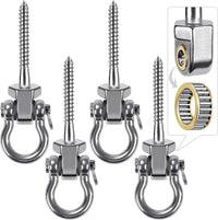 BeneLabel heavy duty stainless steel swing hangers with bearings, set of 2 - view 2