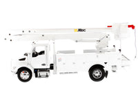 Kenworth T380 with Altec AA55 Aerial Service Truck White "Transport Series" 1/32 Diecast Model by Diecast Masters