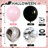 HILAVO Toy Inspired Story Balloons - Pink Black Bat / 35PC - image 2