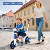 Tricycle for Kids 1-3 Year Olds - Blue - image 4