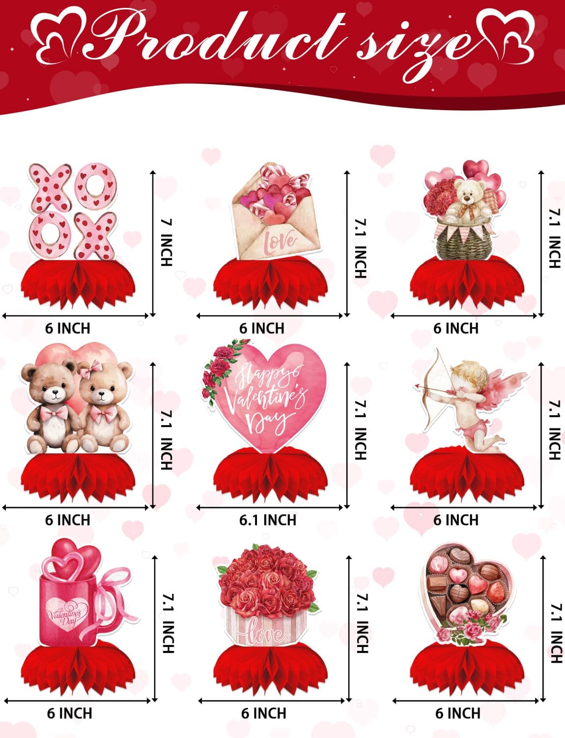 Halloween Table Decorations - Valentines Day - image 4
