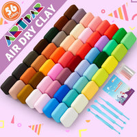 ARTPAR Air Dry Clay for Kids - 56 Colors - image 2