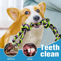 UPSKY 2 Pack Dog Rope Toys - C.Pink&Green - image 4