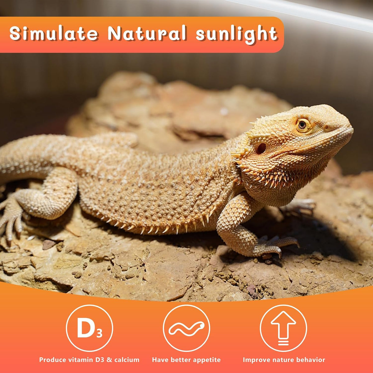 T5 UVB Reptile Light 24W 10.0, UVA UVB Light Bulb for Reptiles - 2 pack T5 Tube-39W 10.0 - image 2