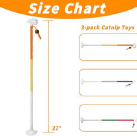 3pcs Safe Cat Rope Toy,Teeth Clean Toy for Cat, Cat Chew Toys for Indoor Cat,Kitten Interactive Toys