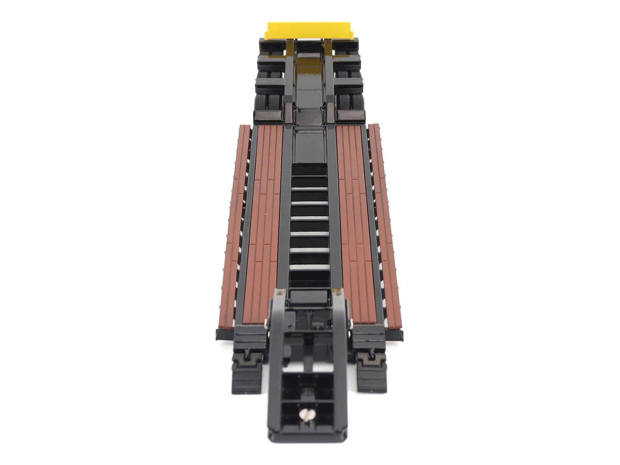 Trail King TK120 Hydraulic Detachable Gooseneck Lowboy Trailer Black (Outrigger Version) "Transport Series" 1/50 Diecast Model by Diecast Masters