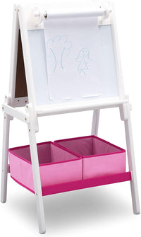 Delta Children MySize Kids Double-Sided Storage Easel -Ideal for Arts