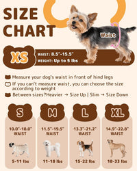 Dono Disposable Pull Up Dog Diapers Female - XS (Waist8.5"-15.5") / 20.0 - image 2