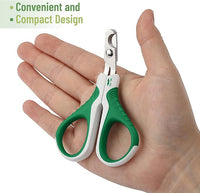 Mr. Pen Cat Nail Trimmer - Green & White, Cat & Kitten Nail Clipper, Pet Claw Trimmer for Small Dogs