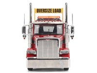 Peterbilt 589 Tandem-Axle Truck Tractor with Day Cab Legendary Red "Transport Series" 1/32 Diecast Model by Diecast Masters