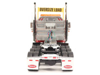 Peterbilt 589 Tridem-Axle Truck Tractor with Day Cab Legendary Red "Transport Series" 1/32 Diecast Model by Diecast Masters