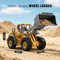 KIDMARKT Remote Control Excavator Toy for Boys - Wheel Loader - image 2