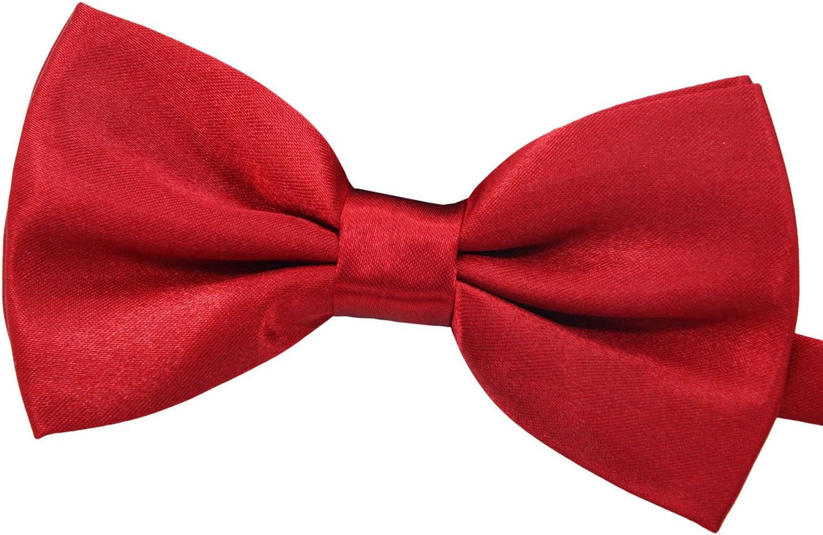 Formal Dog Bow Ties for Medium & Large Dogs – Essentials for Dogs - Dark Red