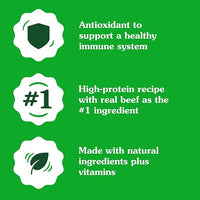 Greenies Smart Topper High Protein Wet Mix-in for Dogs, Beef, Peas & Carrots Recipe in Vitabroth Broth - Bone Broth + Vitamins E & B1, 10 Count
