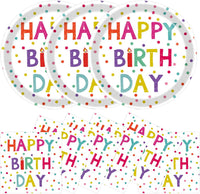 40 Pcs Basketball Plates and Napkins Set - Birthday