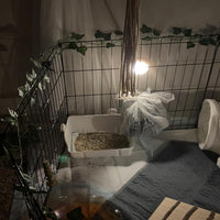 11Pcs Rabbit Litter Box Toilet - White - image 3