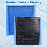 12 Pack Aquarium Filter Cartridges for Aqua-Tech 30-60/20-40 Gallon Fish Tank Power Filter Replacement, EZ-Change #3 Fish Filter Cartridge