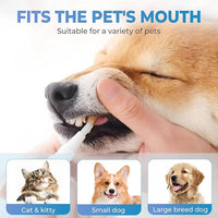 Pet Toothbrush Pen, 2025 Upgrade Pet Oral Repair Gel Dog Teeth Cleaning Pen, Pet Tooth Whitening & Cleaning Teeth Brightening Pens for Dog Cats Dental Care Fresh Breath (2)
