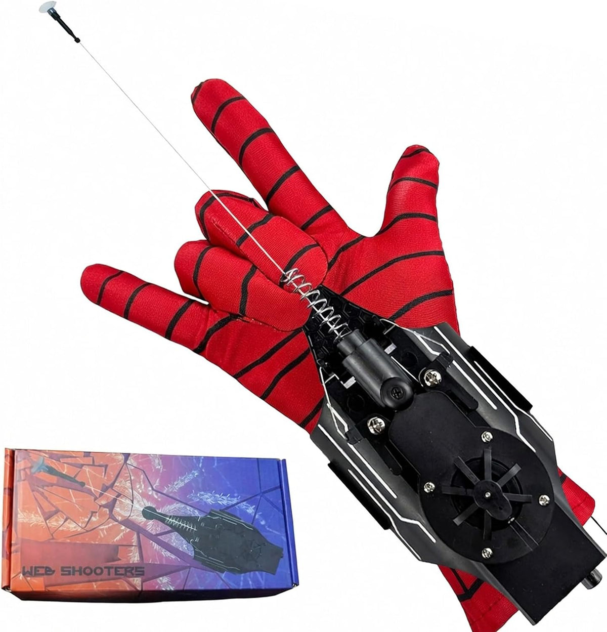 HNCSFW Spider Silk Launcher for Kids, Web Shooters - (Black - image 2