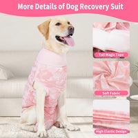 Coppthinktu dog onesie for surgery, female, with pee pad interlayer, sizes XS to XXL - view 4