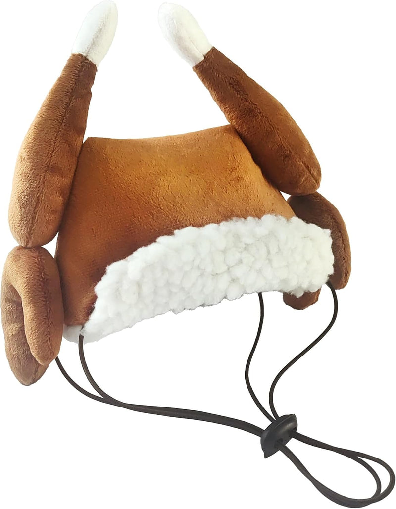Huxley & Kent SnugFit Pet Hat for Dogs & Cats - Turkey Tester / Extra-Large