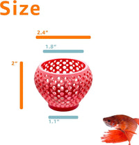 CTWPets Betta Bulb Hide 2.0, Betta Bed & Aquarium Cave - Bubblegum Pink - image 2