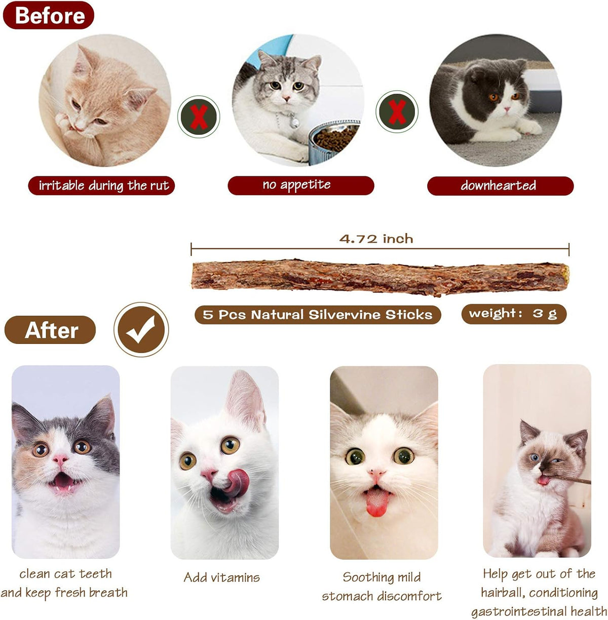 Fashion&cool Cat Wand Toy - image 3