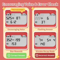 alilo Math Games for Kids Ages 5-12 - Red (Age 8-12) - image 4