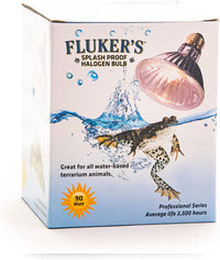 Fluker's Heavy, Duty Splash Proof Halogen Bulb for All Water Based Terrarium Animals, 75 Watt - 90 Watts / 90 Watts - image 2