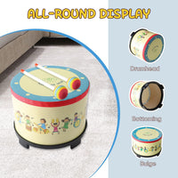 Musfunny Floor Tom Drum for Kids – Fun for Kids & Family - 8 inch - image 3