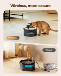 VKIMISS Cat Water Fountain Filters: Pet Water Dispenser Filter - Cat fountain + 6 filters - image 3