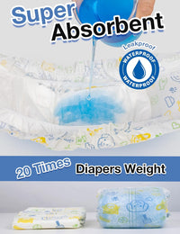 Dono Disposable Male Dog Diapers, Puppy Diapers Wraps - S(12-19in) / 24.0 - image 3