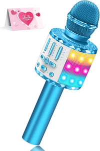 Karaoke Microphone Toys for Kids - Blue