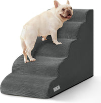 Dog Stairs for Small Dogs & Cats - Grey / 5