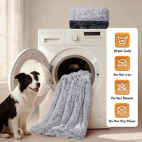 Luciphia Calming Waterproof Dog Blanket - Mist Grey / 60"x80" - image 4