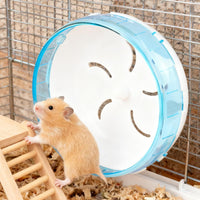 WishLotus Hamster Running Wheel - blue,18cm - image 3