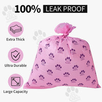 Dog Poop Bags Rolls with Dispenser 150 Count Biodegradable Bags - 1 Count (Pack of 300) / B-Purple(Lavender)-300 Bags - image 3