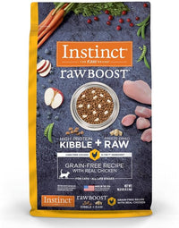 Instinct Raw Boost, Natural Dry Cat Food with Freeze Dried Pieces, High Protein, Grain Free Recipe - Real Chicken, 10 lb. Bag