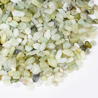 2.5 lbs Jade Pebbles for Indoor Plants, 1/5 Inch Succulent and Cactus Pebbles, Decorative Gravel for Vases, Bamboo,Terrarium, Crafts, Cactus