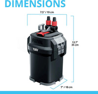 Fluval 207 Perfomance Canister Filter for Aquariums up to 45 Gallons – Essentials for Fish - 30 Gallons - image 4