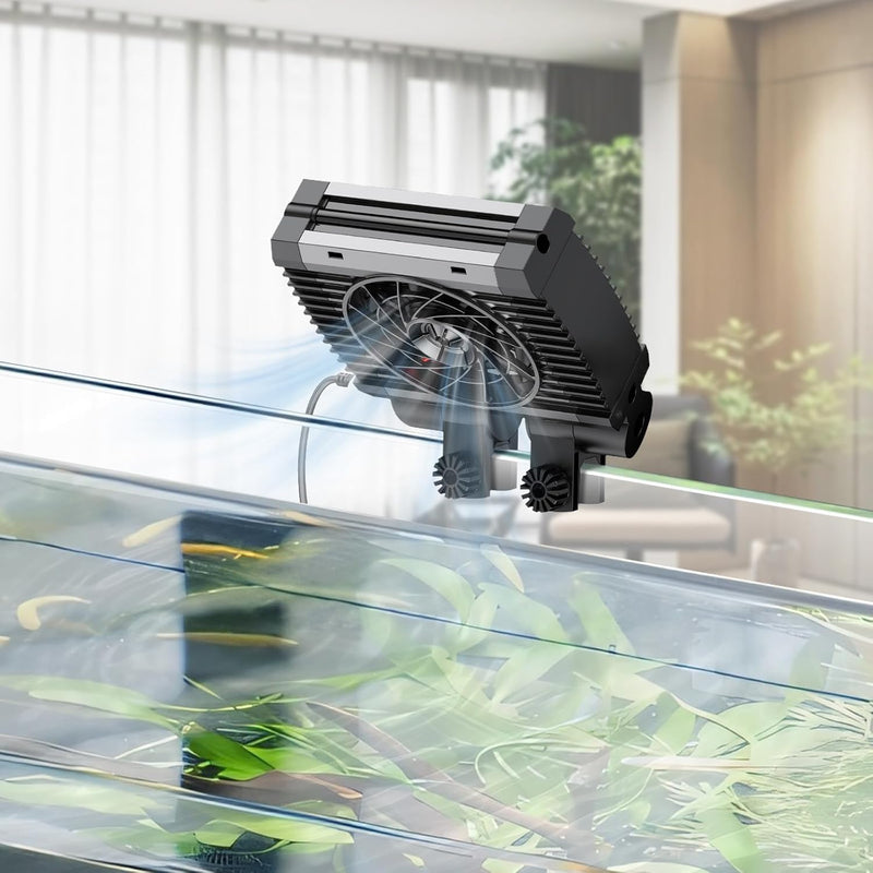 Pawfly Aquarium Chiller Fan, Quiet Aquarium Fan for Axolotl Tank - 1 Fan