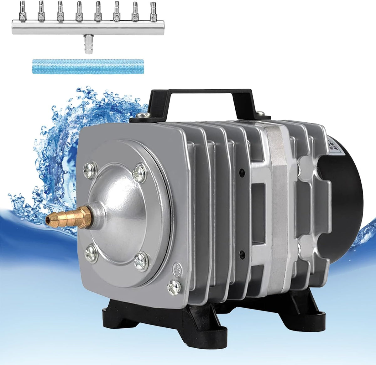 Aquarium Air Pump with Aluminum Housing - 1780GPH-100W