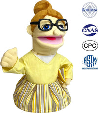 16" Puppets Entriloquist Puppet - H-teacher - image 2